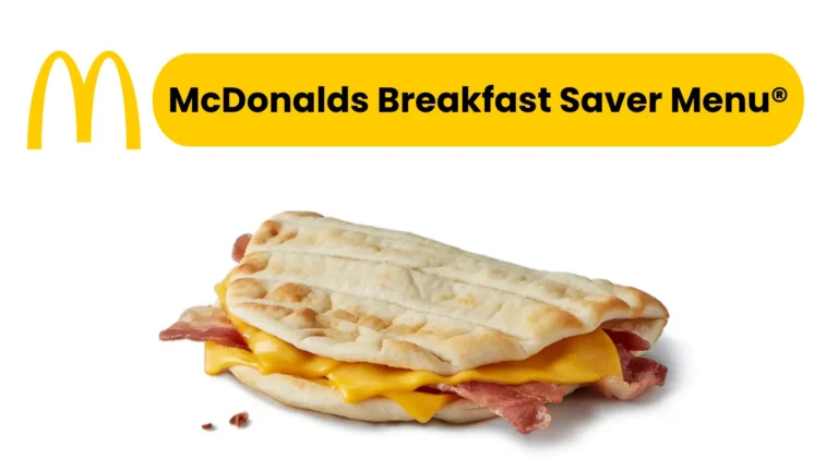 McDonalds Breakfast Saver Menu® Prices & Pictures UK